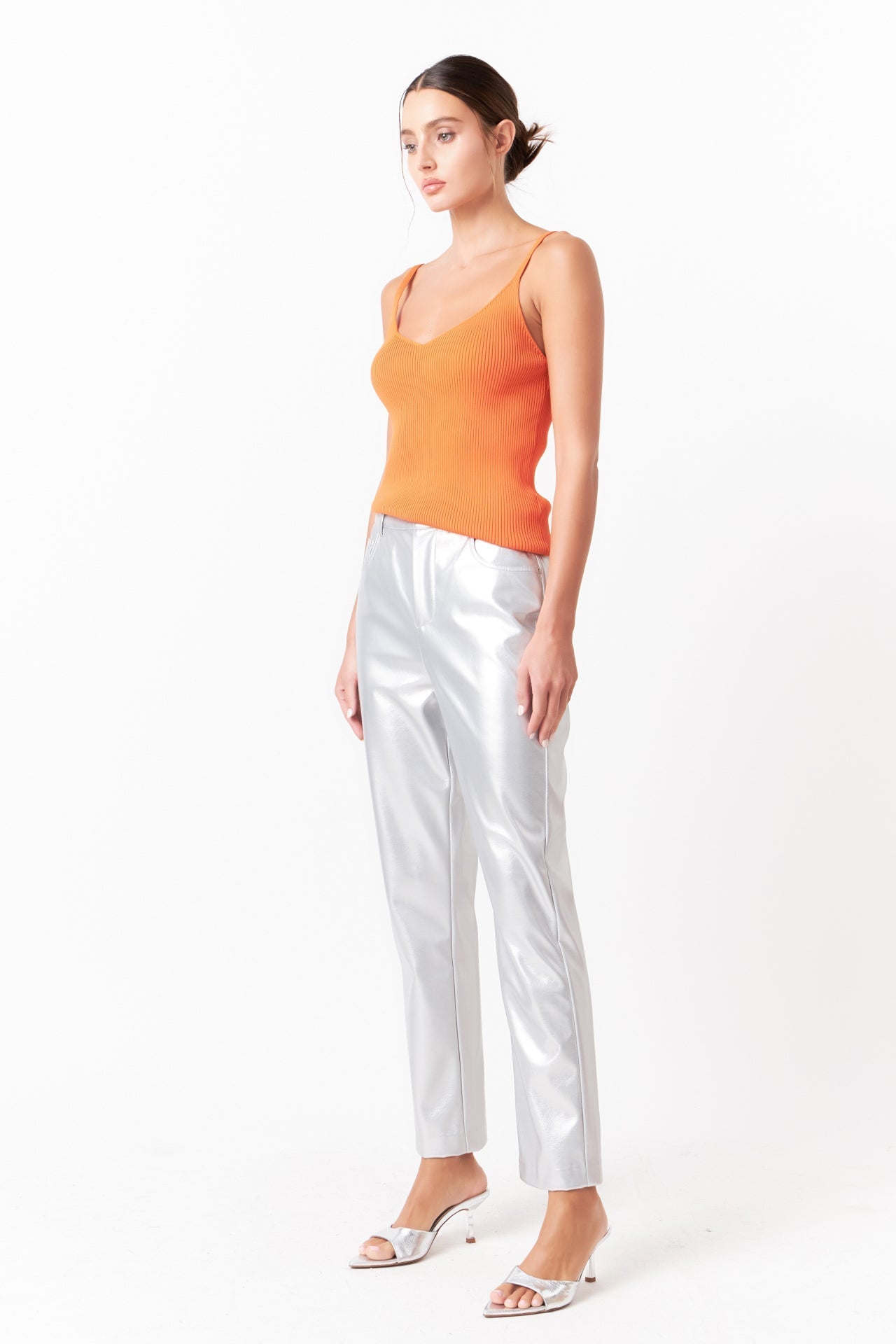 GREY LAB - Everday Elevated Strappy Knit Top - TOPS available at Objectrare