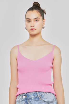 GREY LAB - Grey Lab - Everday Elevated Strappy Knit Top - TOPS available at Objectrare