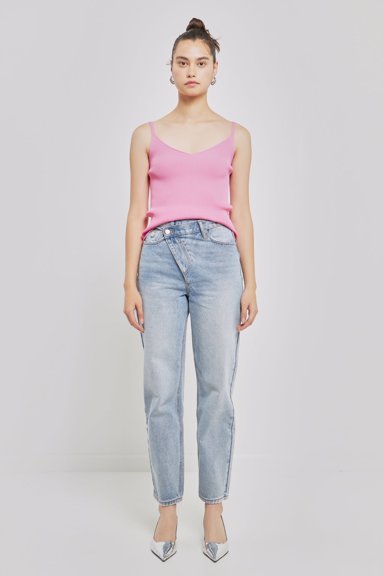 GREY LAB - Everday Elevated Strappy Knit Top - TOPS available at Objectrare