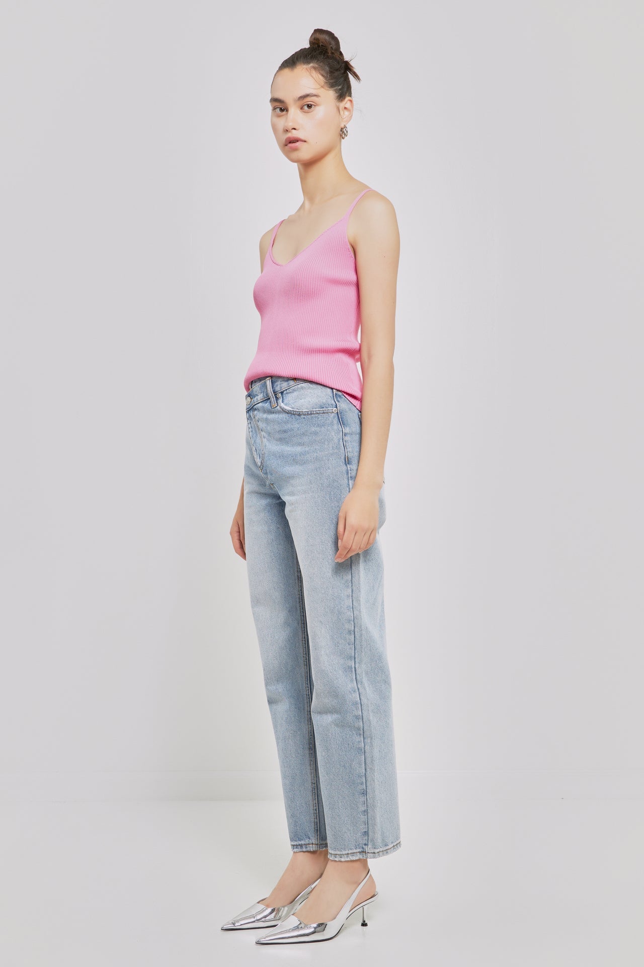 GREY LAB - Everday Elevated Strappy Knit Top - TOPS available at Objectrare