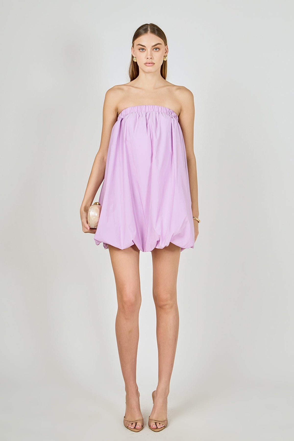 ENDLESS ROSE - Bubble Mini Dress - DRESSES available at Objectrare