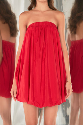 ENDLESS ROSE - Bubble Mini Dress - DRESSES available at Objectrare