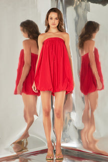 ENDLESS ROSE - Bubble Mini Dress - DRESSES available at Objectrare