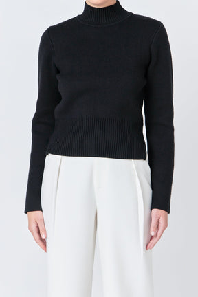 ENDLESS ROSE - Zip Down Sweater - SWEATERS & KNITS available at Objectrare