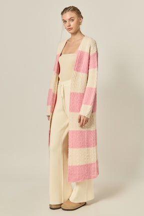 ENGLISH FACTORY - Maxi Sweater Cardigan - SWEATERS & KNITS available at Objectrare