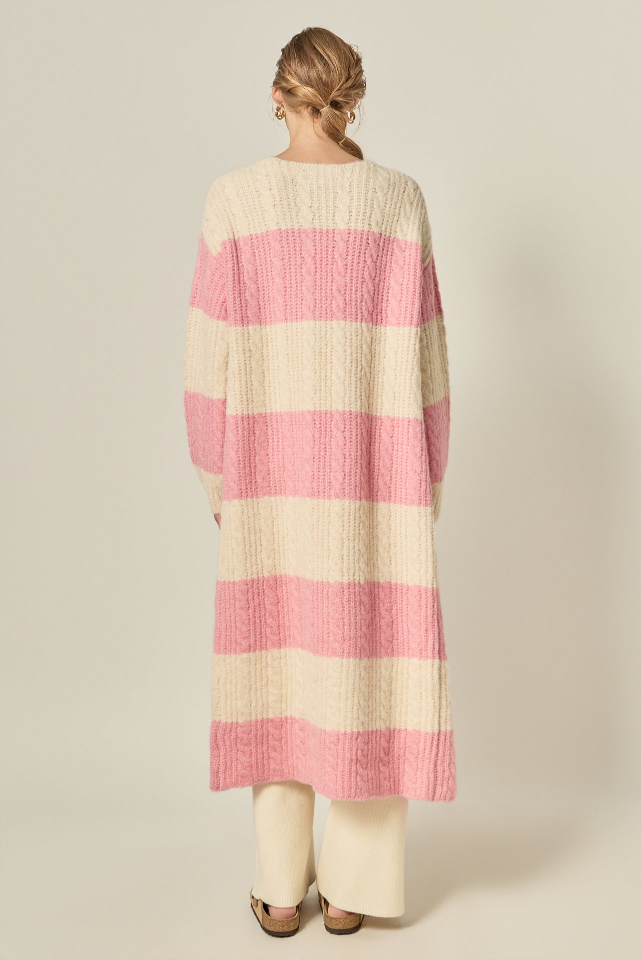 ENGLISH FACTORY - Maxi Sweater Cardigan - SWEATERS & KNITS available at Objectrare
