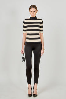 ENDLESS ROSE - Striped Knit Top - SWEATERS & KNITS available at Objectrare
