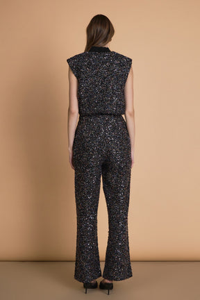 ENDLESS ROSE - Boucle Tweed Top - TOPS available at Objectrare