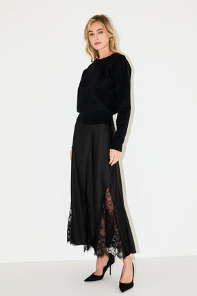 ENDLESS ROSE - Beaded Sweater - SWEATERS & KNITS available at Objectrare