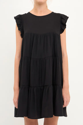 Ruffled Tiered Dress