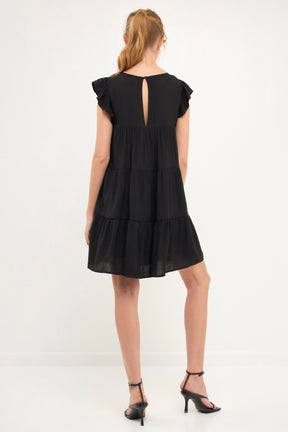 Ruffled Tiered Dress