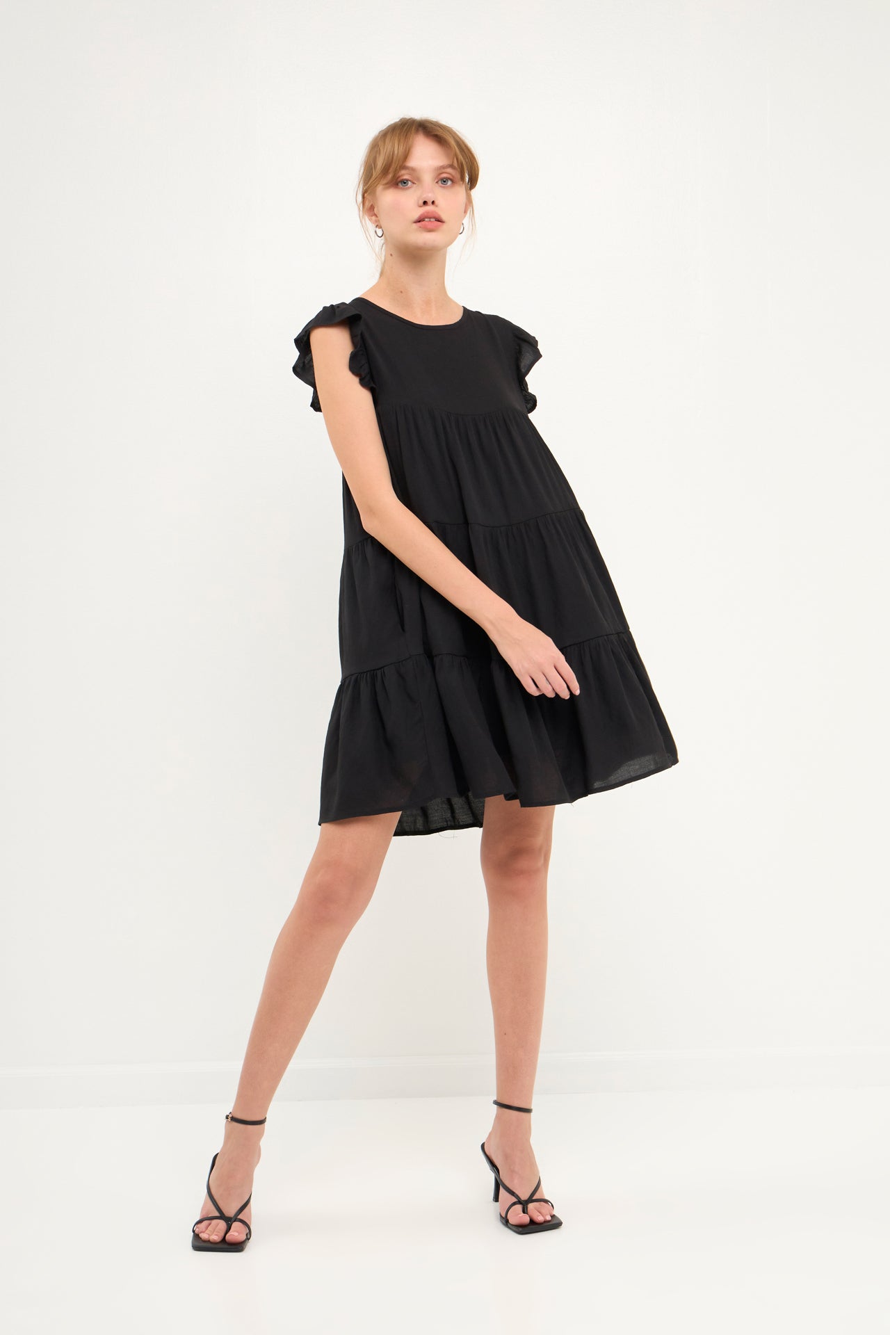 Ruffled Tiered Dress
