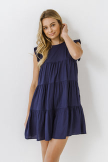 Ruffled Tiered Dress