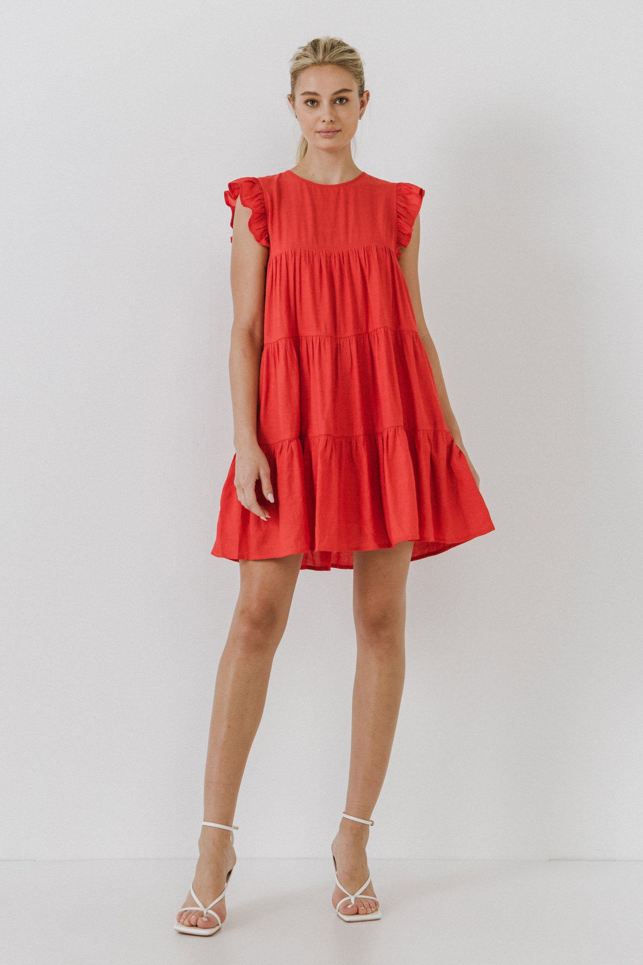 Ruffled Tiered Dress