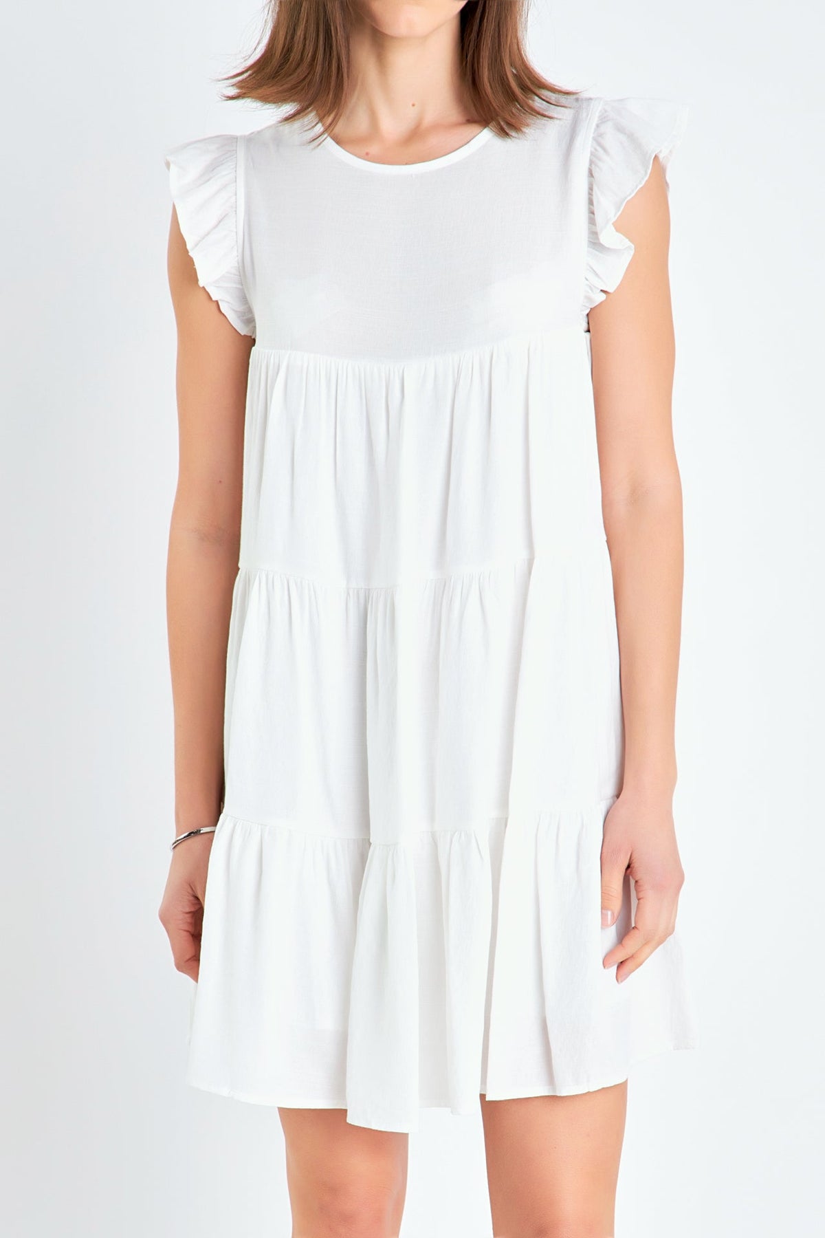 Ruffled Tiered Dress