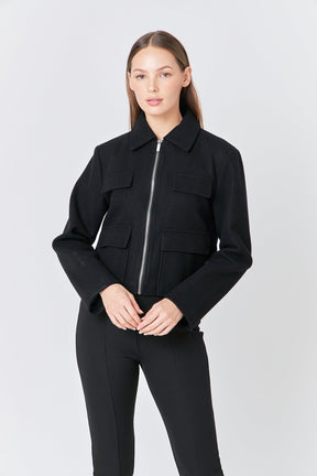 ENDLESS ROSE - Zip Up Jacket - JACKETS available at Objectrare
