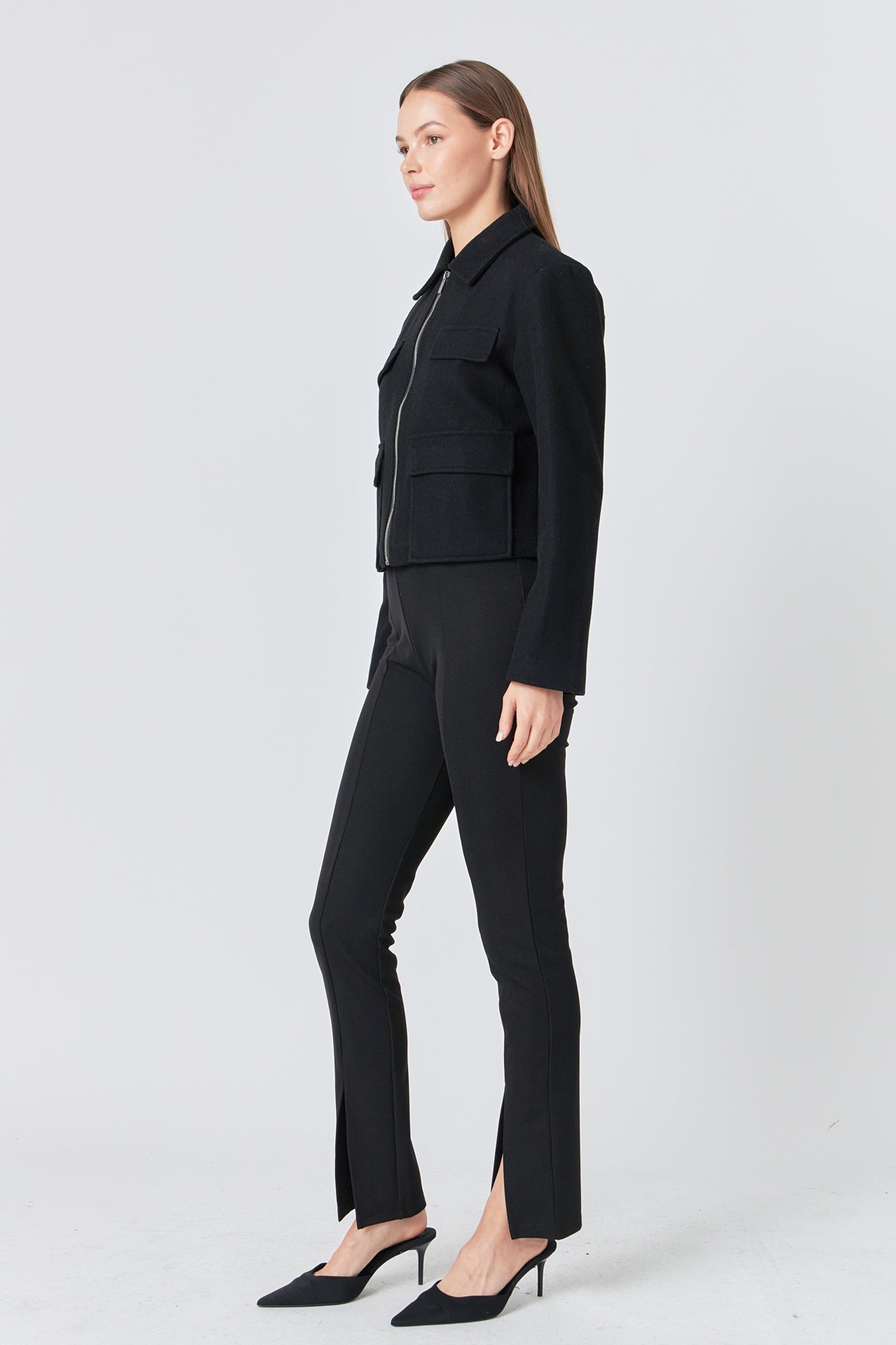 ENDLESS ROSE - Zip Up Jacket - JACKETS available at Objectrare