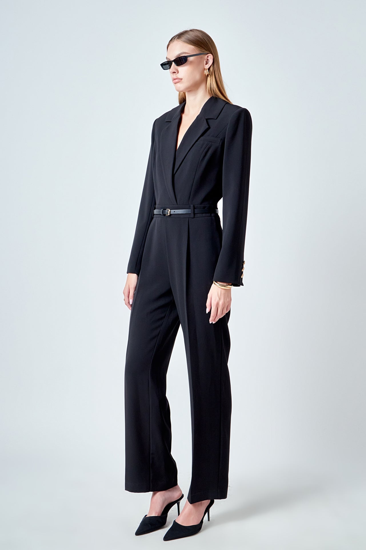 ENDLESS ROSE - WIde Leg Jumpsuit - JUMPSUITS available at Objectrare