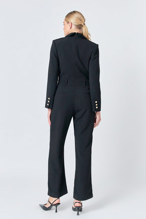 ENDLESS ROSE - WIde Leg Jumpsuit - JUMPSUITS available at Objectrare