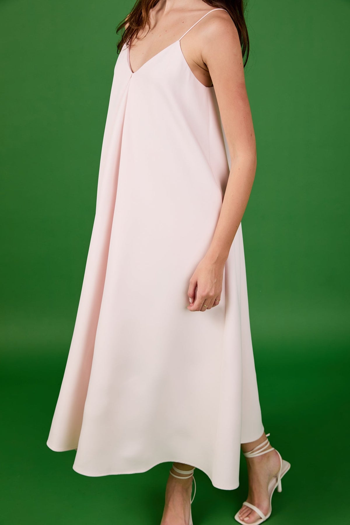ENDLESS ROSE - Godet Voluminous Midi Dress - DRESSES available at Objectrare