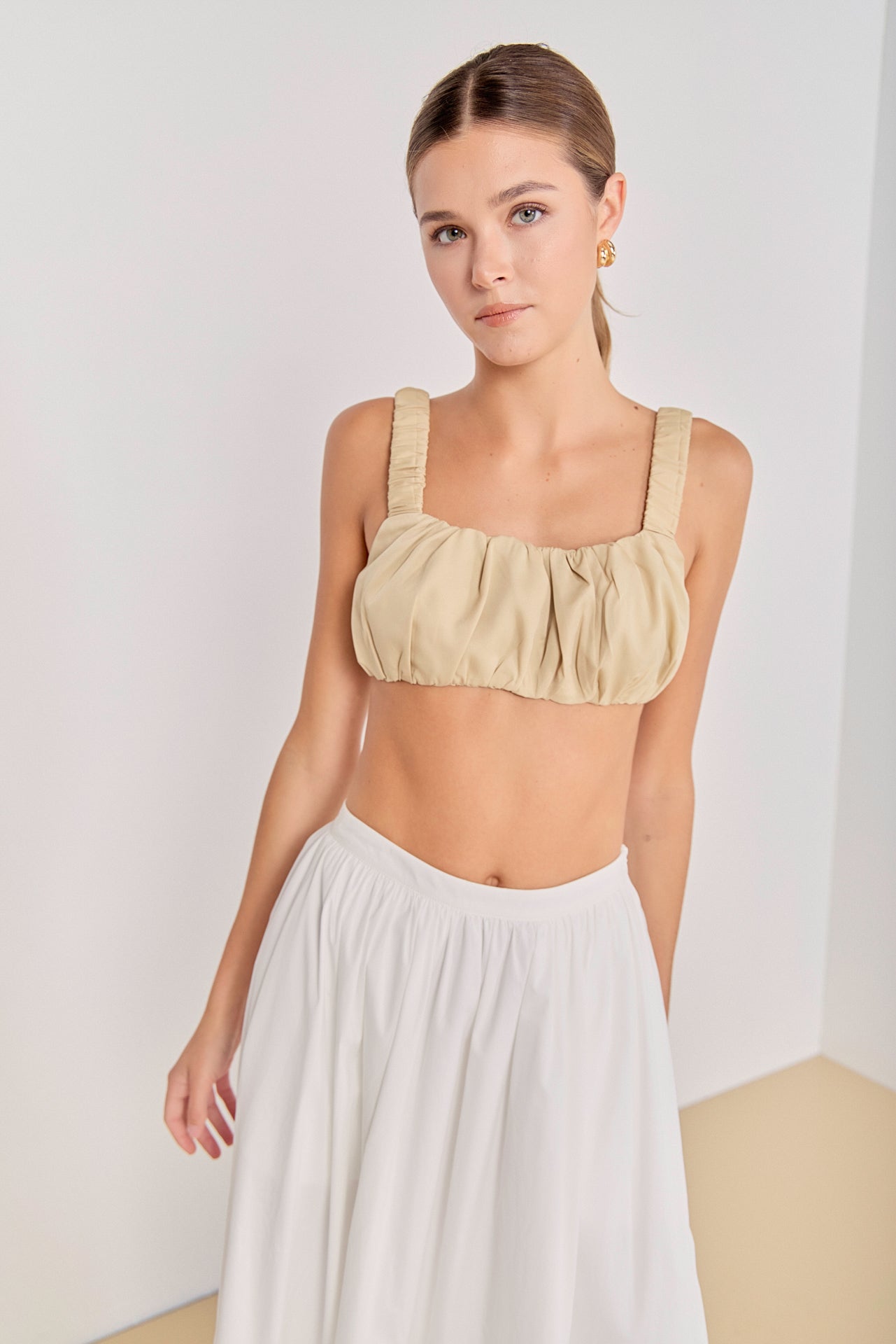 GREY LAB - Scrunchie Bandeau Top - TOPS available at Objectrare