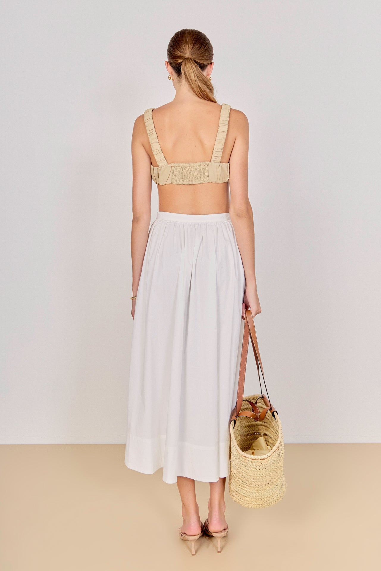 Scrunchie Bandeau Top