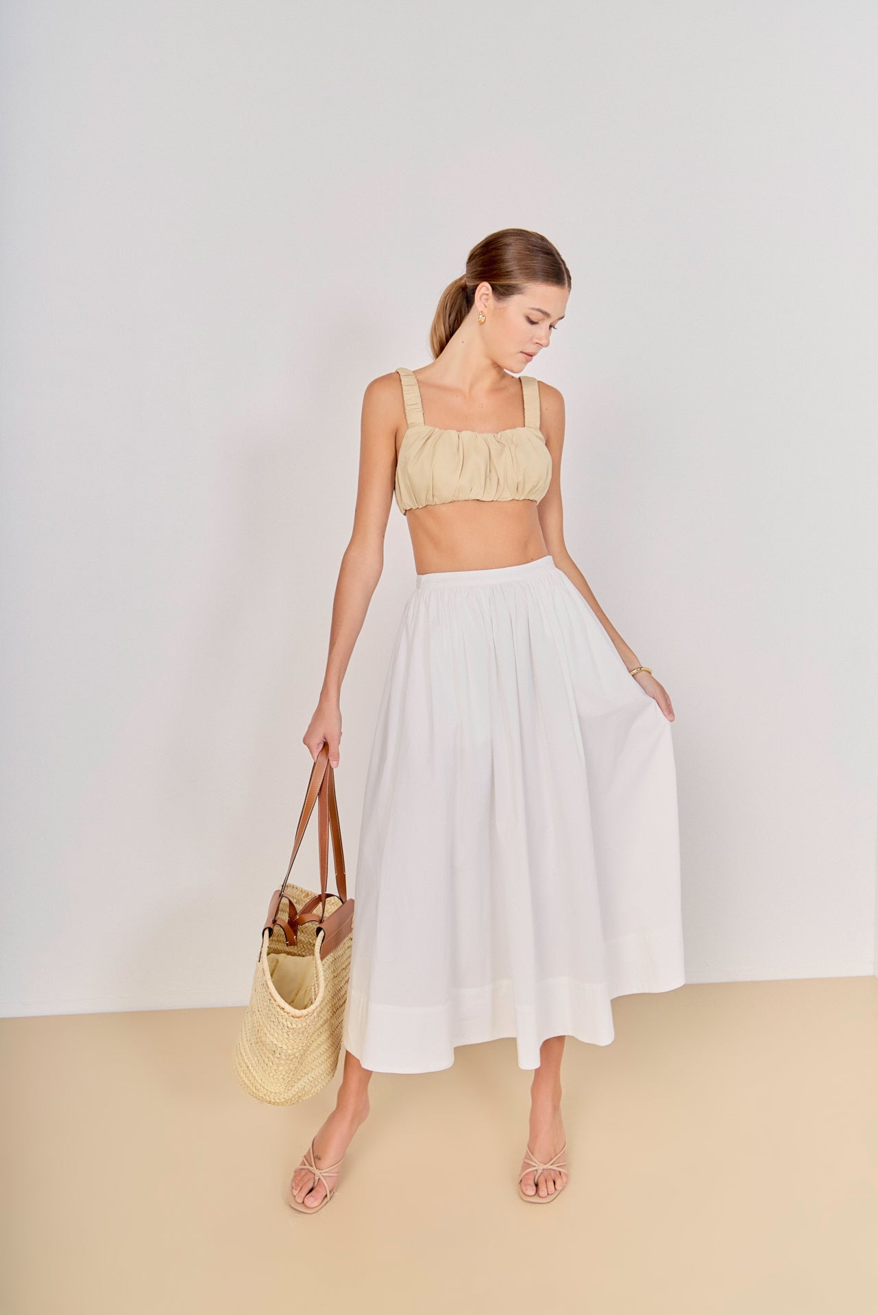 GREY LAB - Scrunchie Bandeau Top - TOPS available at Objectrare