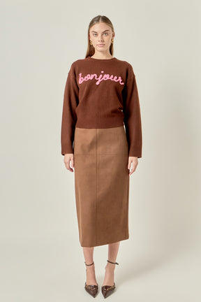 Bonjour Sweater