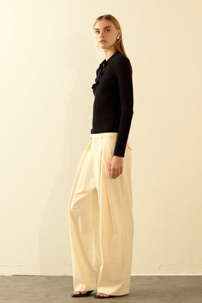 ENDLESS ROSE - Bow Knit Top - TOPS available at Objectrare