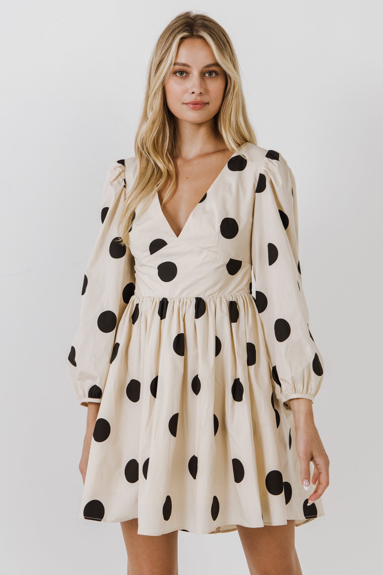 ENGLISH FACTORY - Dotted High Low Dress - DRESSES available at Objectrare