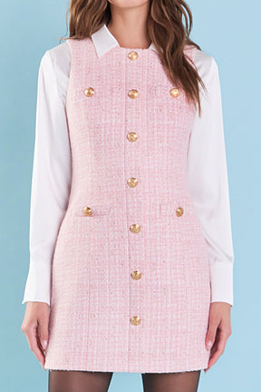 Tweed Mini Dress