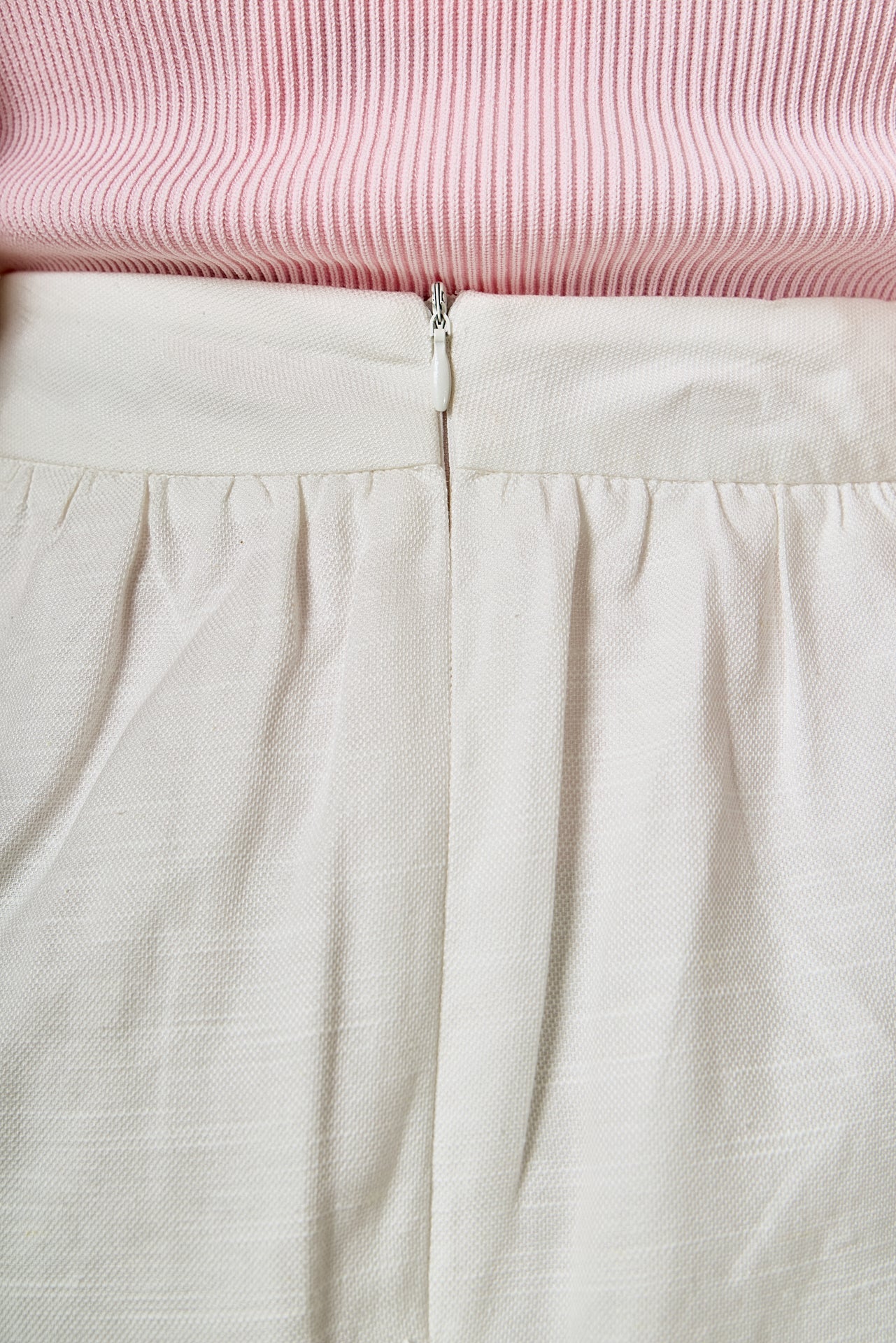ENDLESS ROSE - Linen High Waisted Flounce Skirt - SKIRTS available at Objectrare