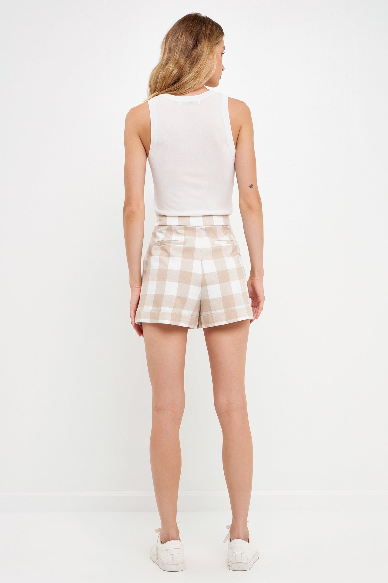 Gingham Shorts