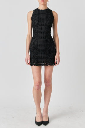 Lace Mini Dress