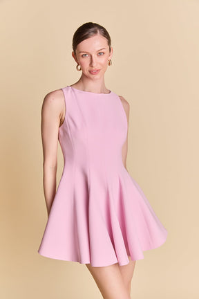 ENDLESS ROSE - Flounced Mini Dress - DRESSES available at Objectrare