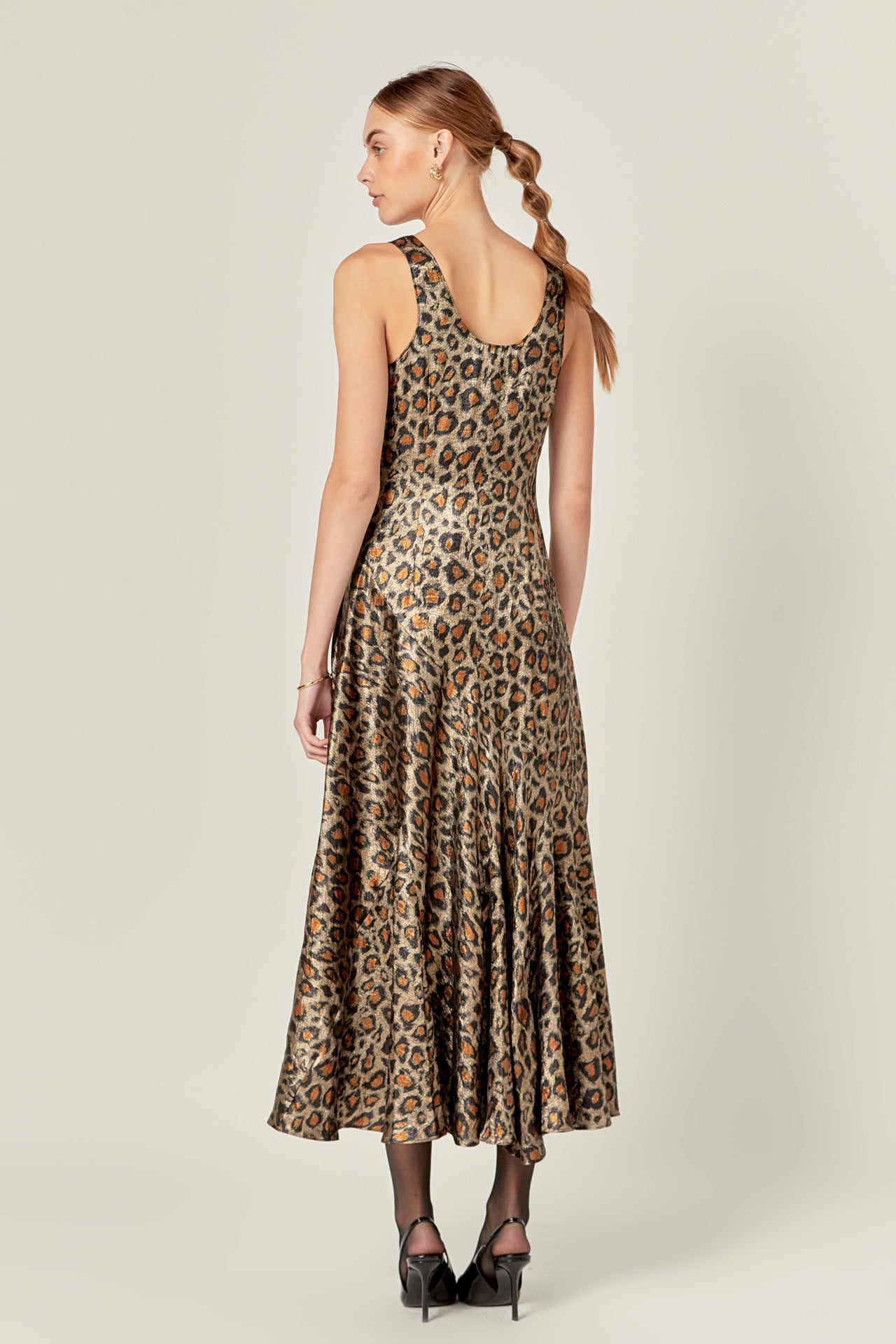 ENDLESS ROSE - Animal Print Maxi Dress - DRESSES available at Objectrare