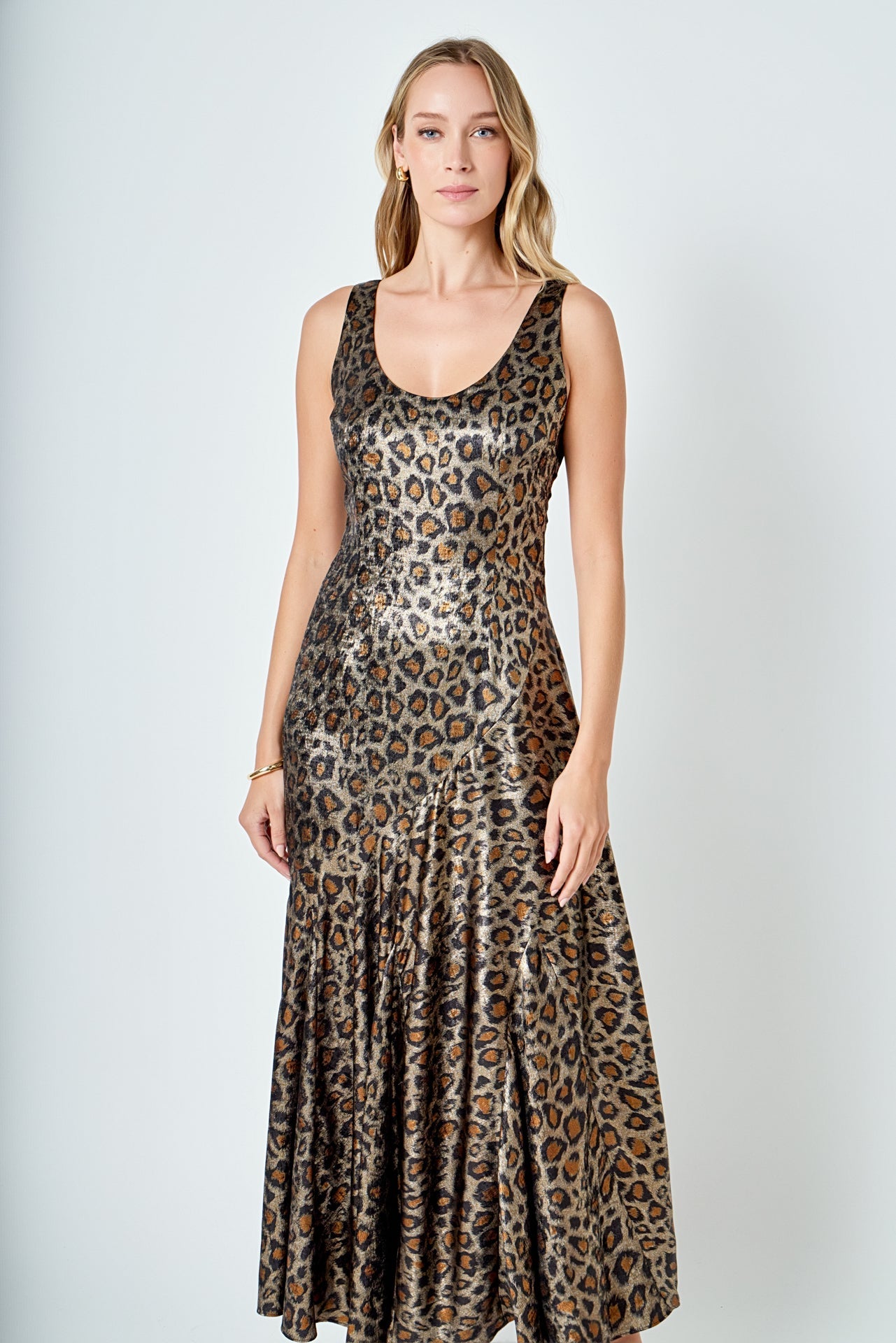ENDLESS ROSE - Animal Print Maxi Dress - DRESSES available at Objectrare