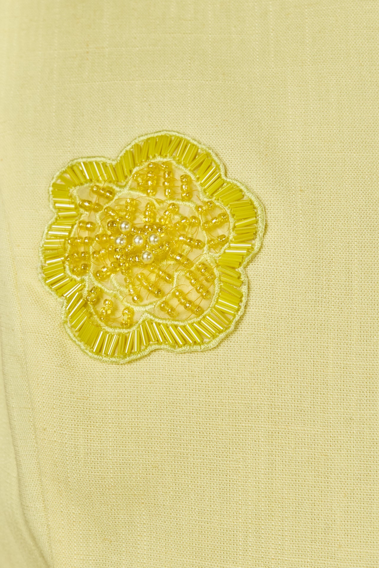 ENDLESS ROSE - Embellished Linen Mini Dress - DRESSES available at Objectrare