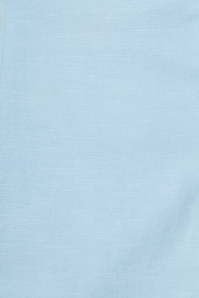 ENDLESS ROSE - Folded Panel Linen Mini Dress - DRESSES available at Objectrare
