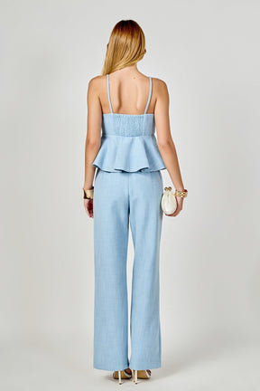 ENDLESS ROSE - Tweed Baby doll Top - CAMI TOPS & TANK available at Objectrare