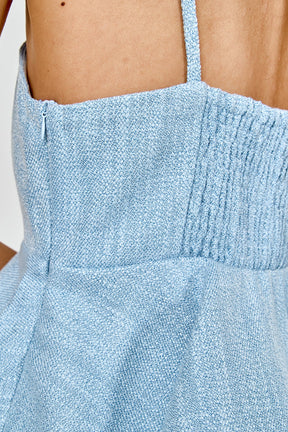 ENDLESS ROSE - Tweed Baby doll Top - CAMI TOPS & TANK available at Objectrare