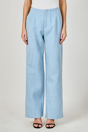 ENDLESS ROSE - Tweed Relaxed Pants - BOTTOMS available at Objectrare