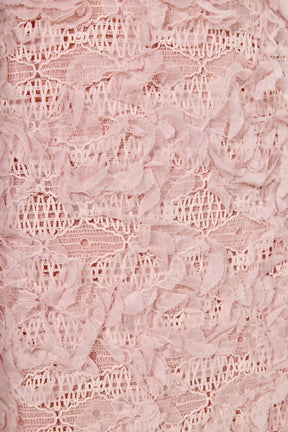 Floral Applique Midi Dress