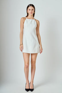 ENDLESS ROSE - Pearl Trimmed Midi Dress - DRESSES available at Objectrare