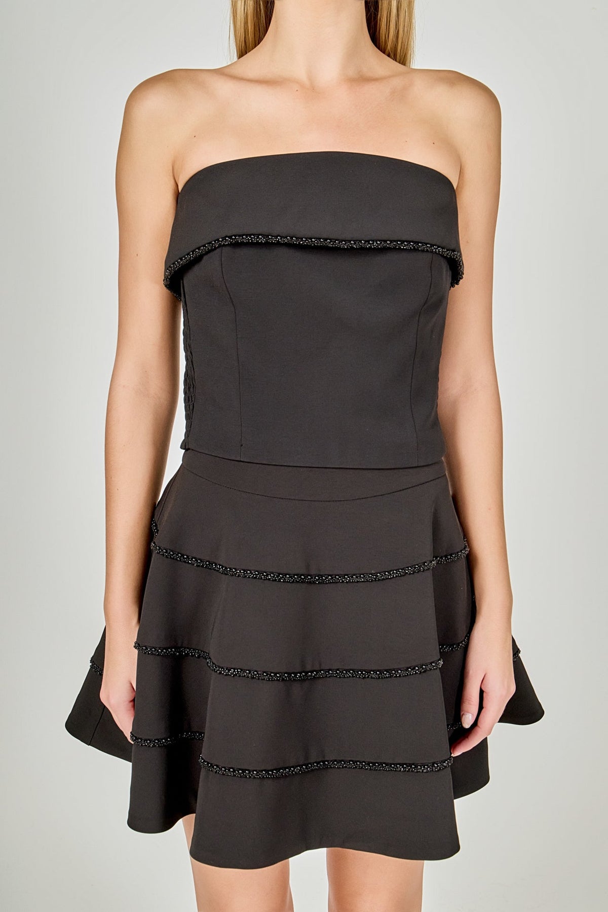 Pearl Trim Top