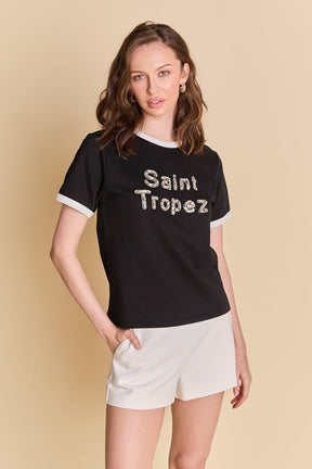 ENDLESS ROSE - Saint Tropez Tee - TOPS available at Objectrare