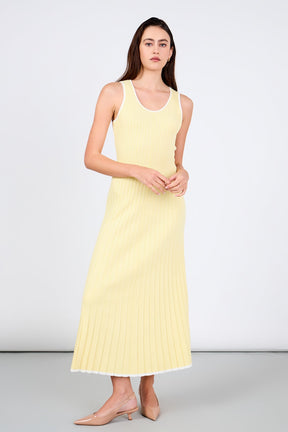ENDLESS ROSE - Bailee Ribbed Knit Sleeveless Maxi Dress - DRESSES available at Objectrare