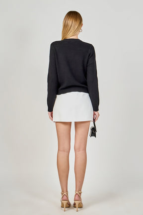 ENDLESS ROSE - J'adore You Sweater - SWEATERS & KNITS available at Objectrare