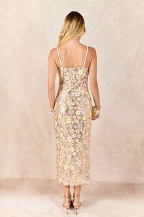 ENDLESS ROSE - Sequin Midi Dress - DRESSES available at Objectrare