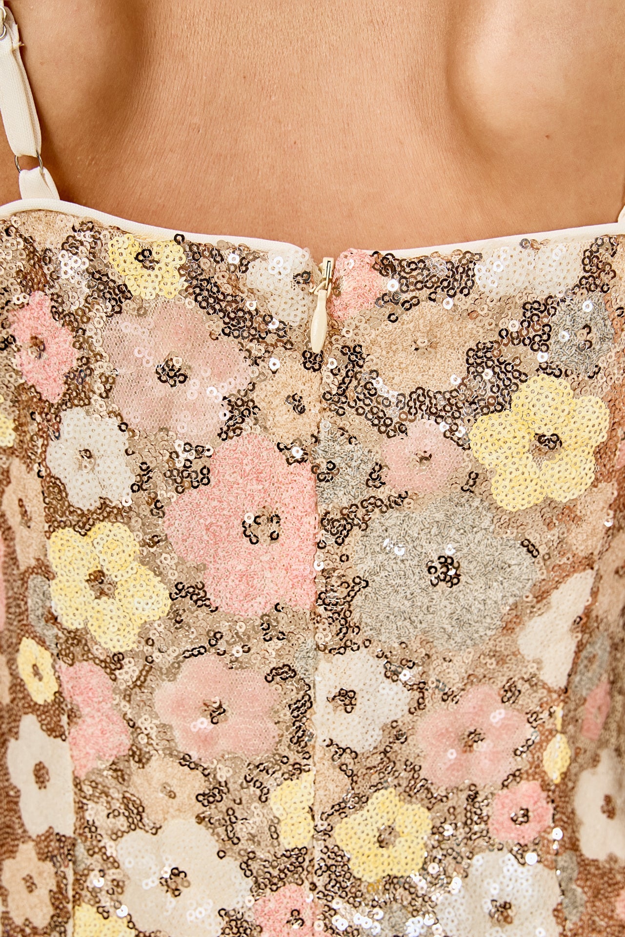 ENDLESS ROSE - Sequined Midi Dress - DRESSES available at Objectrare